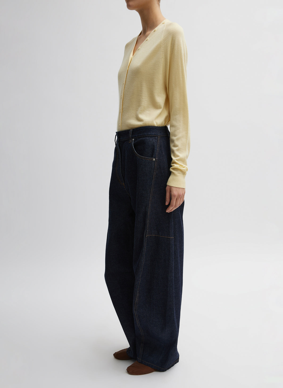 Silk-Cashmere Cardigan