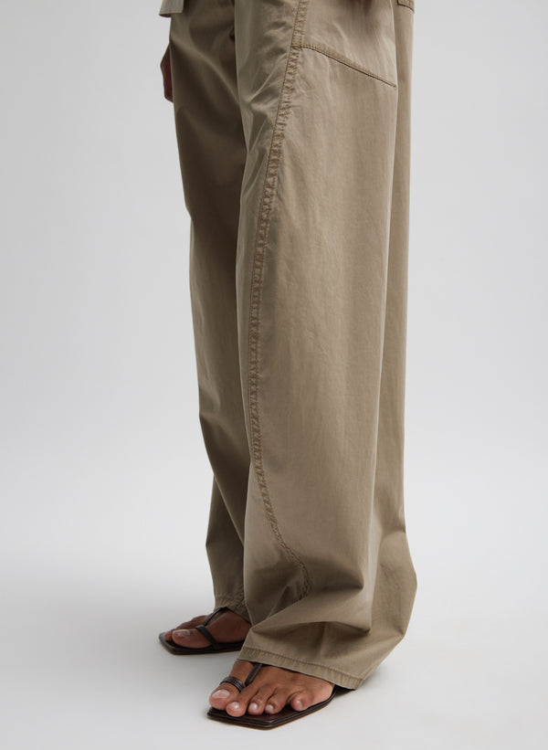 Garment Dyed Silky Cotton Sid Chino Pant - Acorn-2