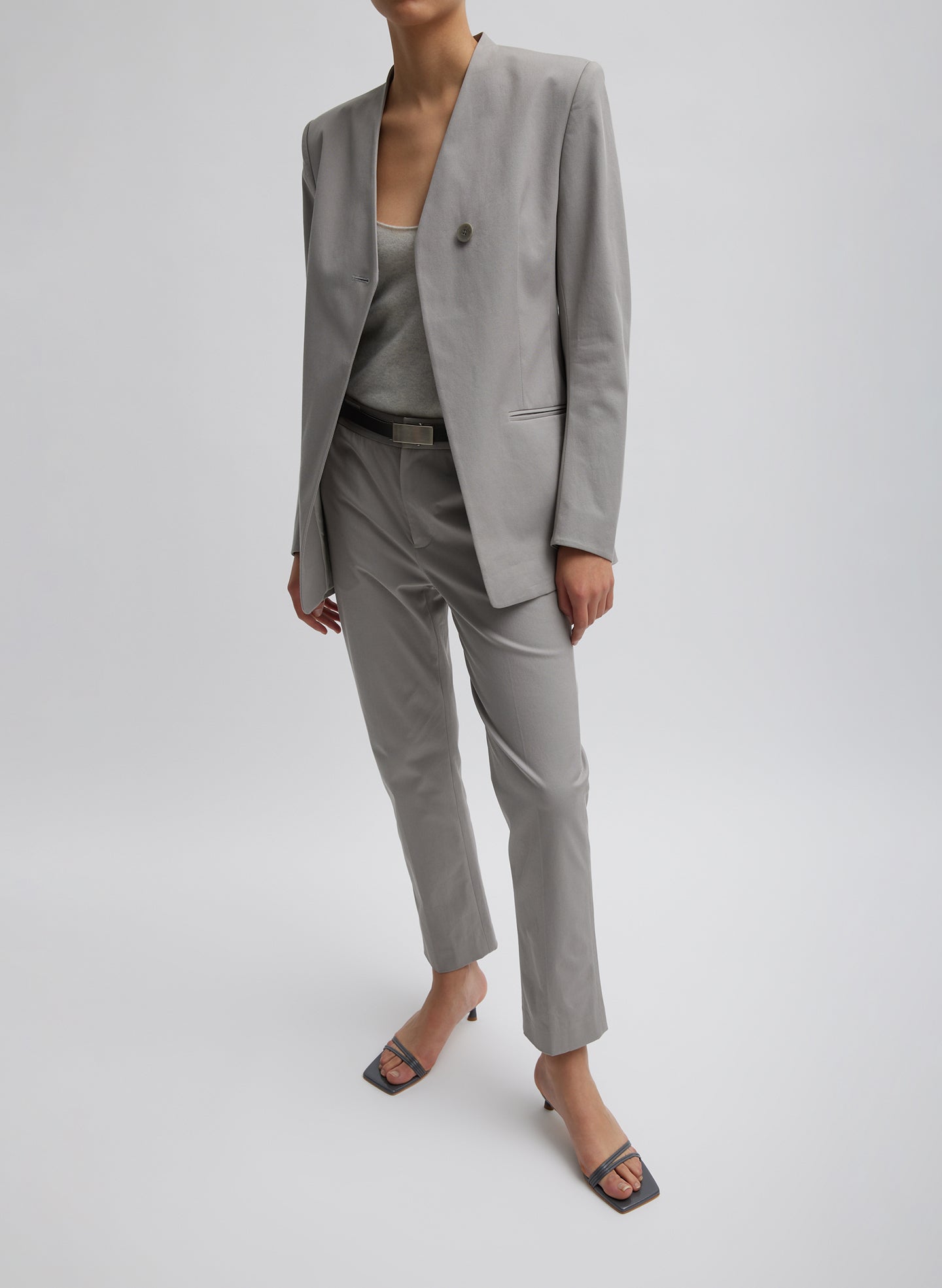 Oliver Cotton Stretch Tricotine Sculpted Blazer