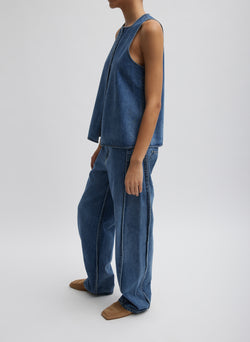 Spring Denim Tuck Jean – Tibi Official