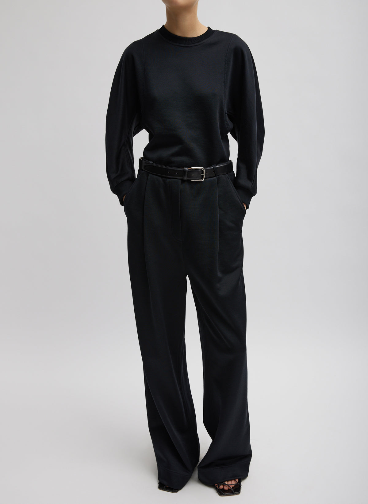 Silo Denim Terry Pull On Pants main image 1