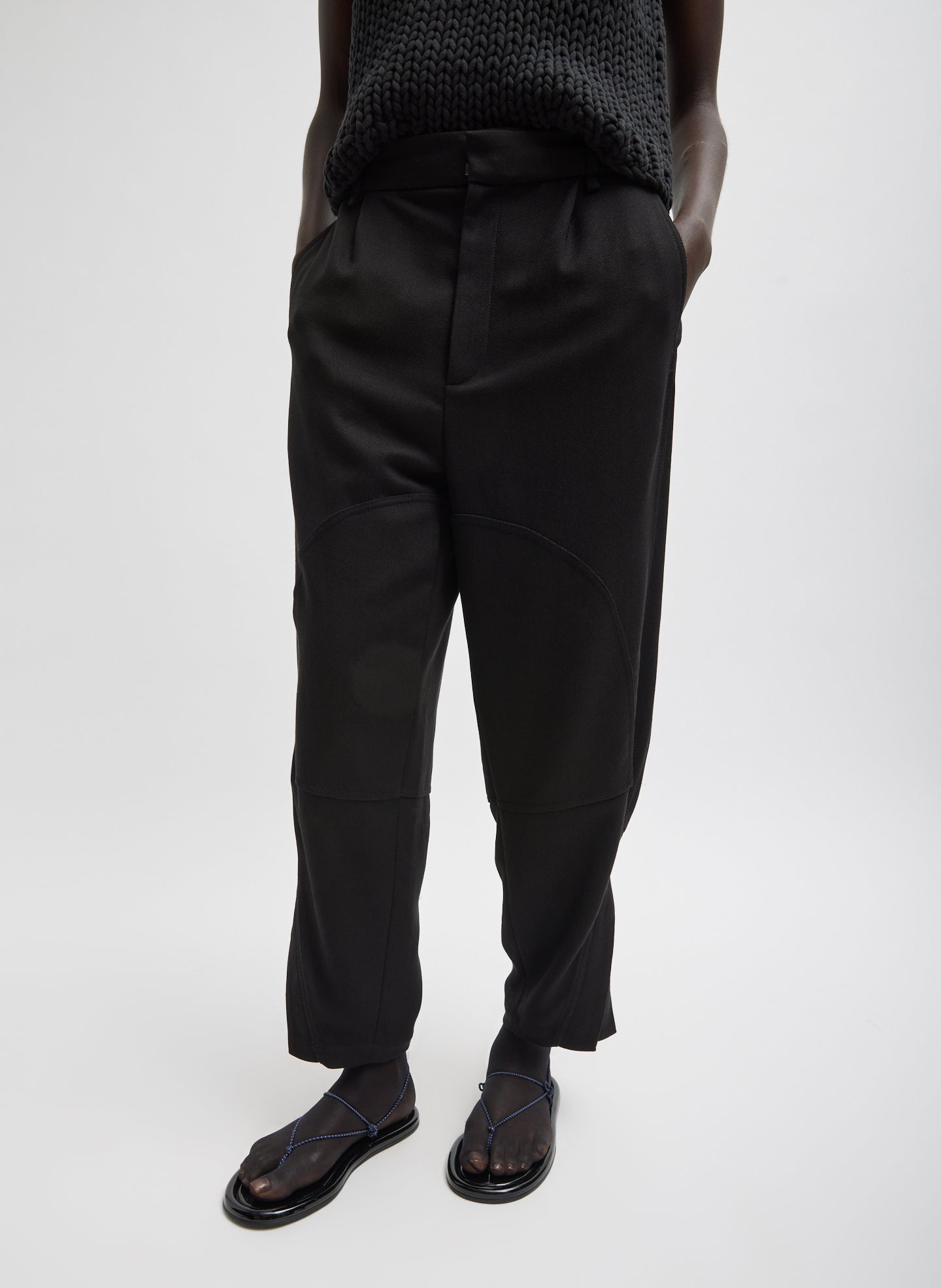 Cavalier Twill Colt Trouser - Black-1