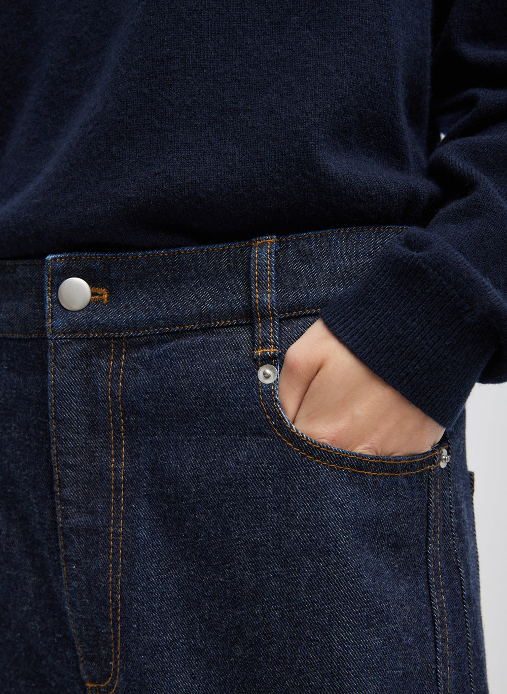 Indicode Jean Homme Tony Coupe Classique Bleu Iconique