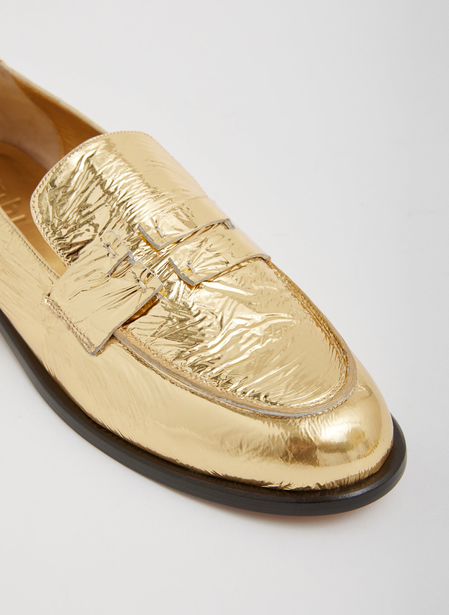 Nacho Metallic Loafer Tibi Official Nacho Metallic Loafer Tibi Official