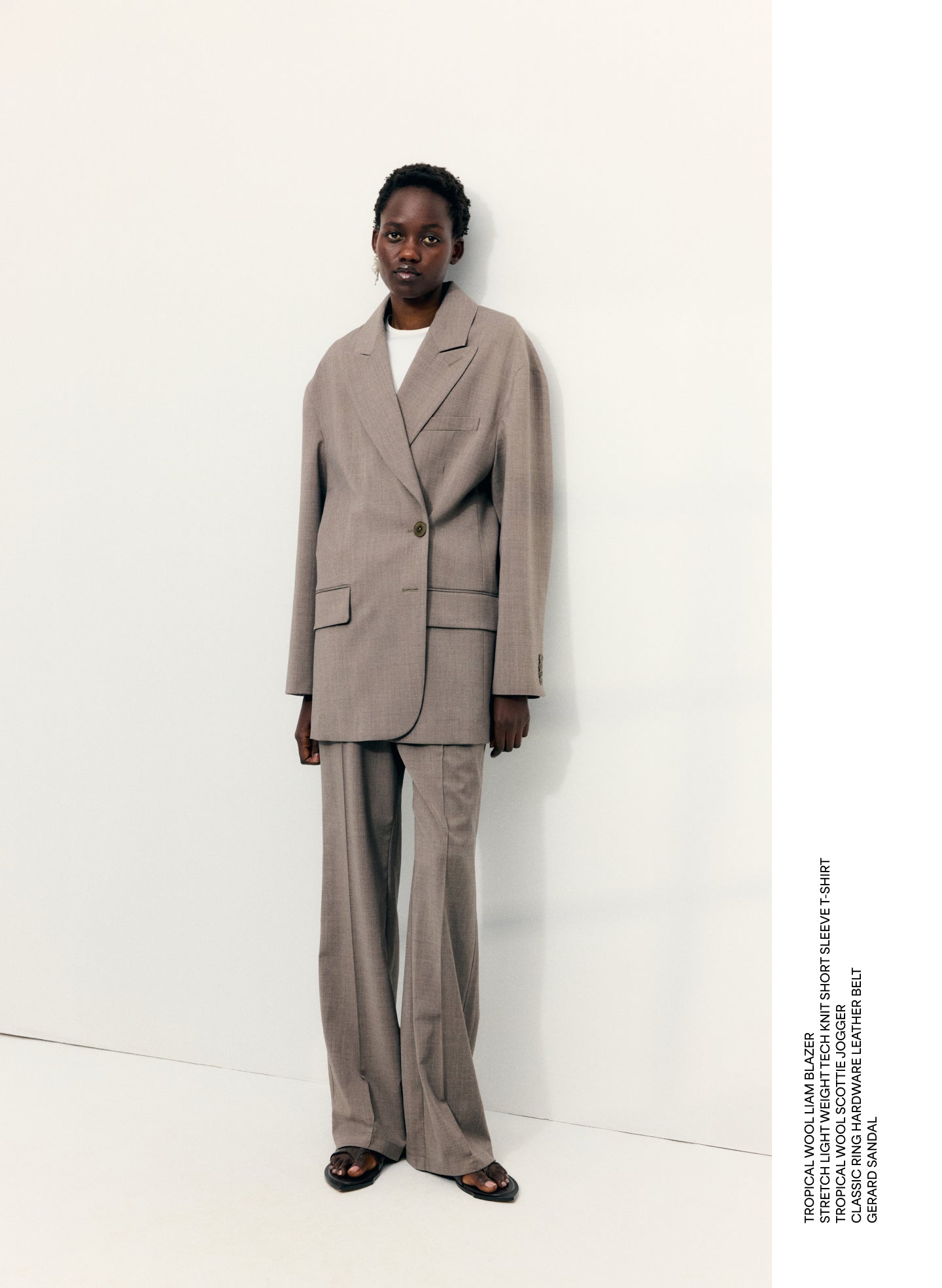 Tropical Wool Liam Blazer – Tibi Official