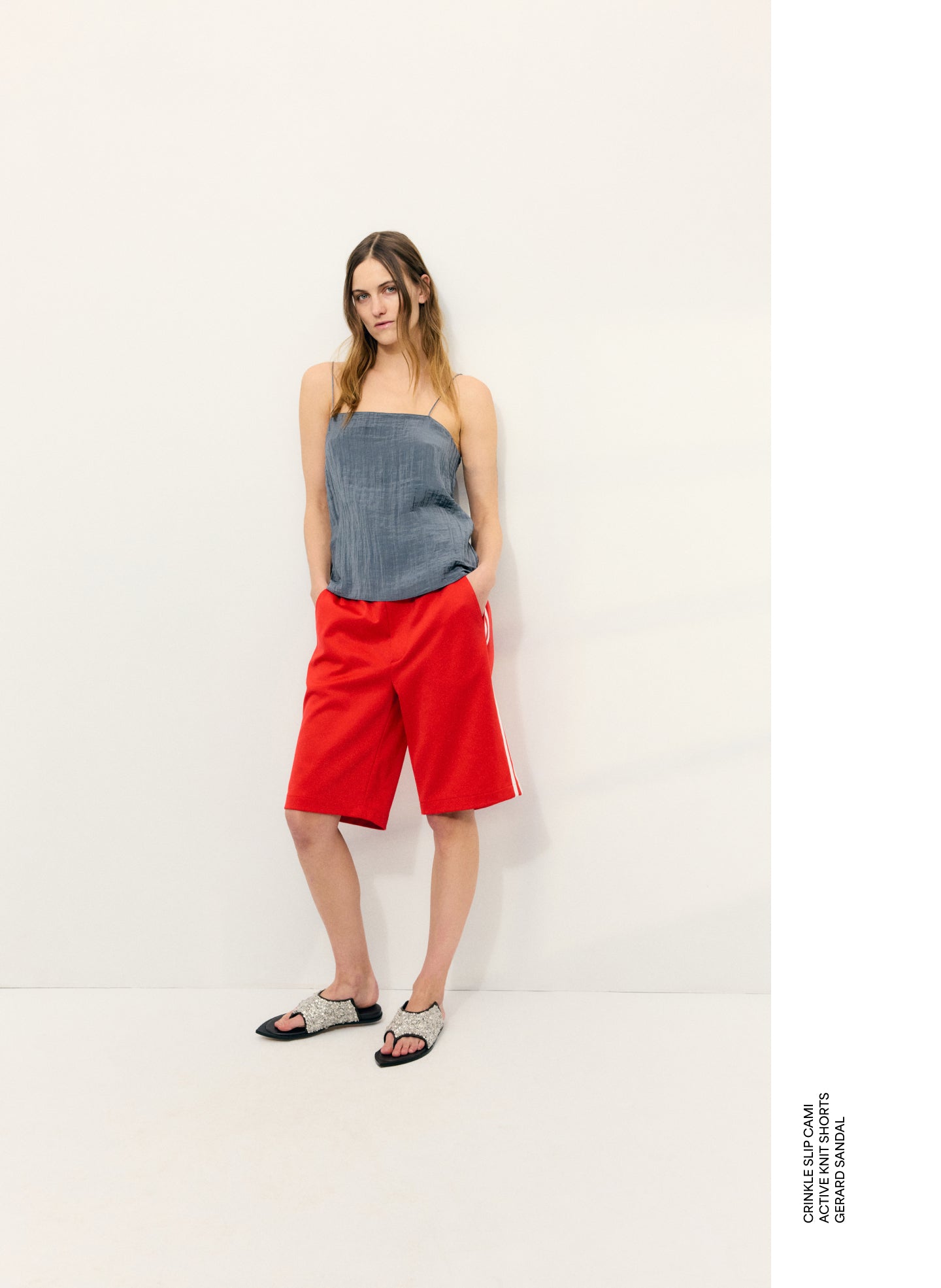 The Crinkle Slip Cami – Tibi Official