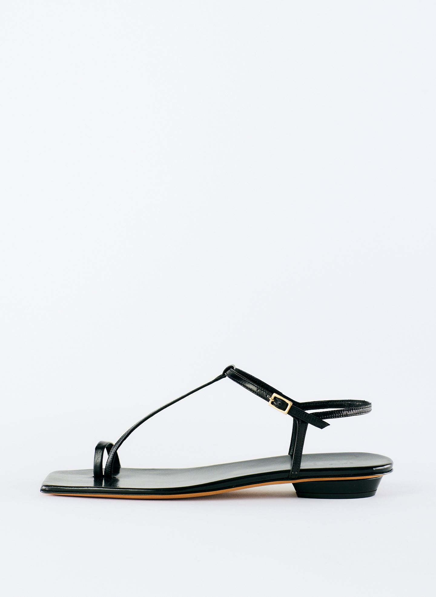 Barry Kidskin Sandal - Black-1