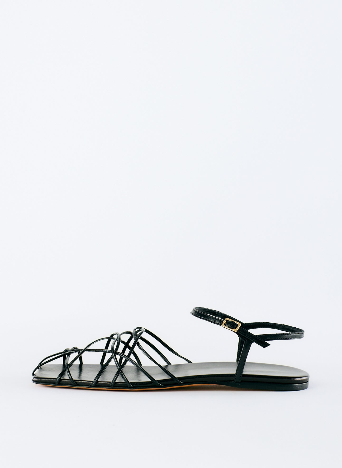 Berneice Kidskin Sandal - Black-1