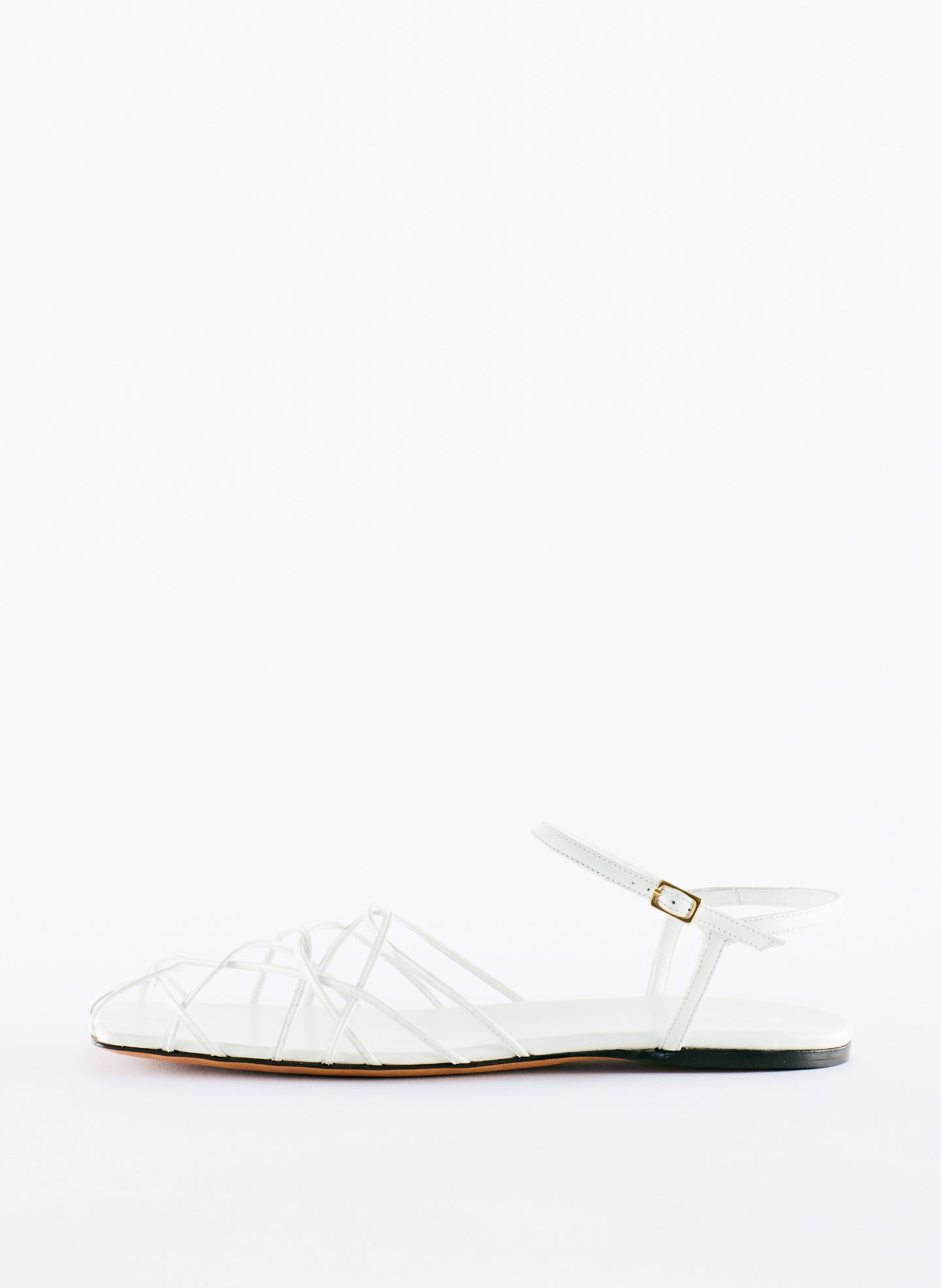 Berneice Kidskin Sandal - Optic White-1