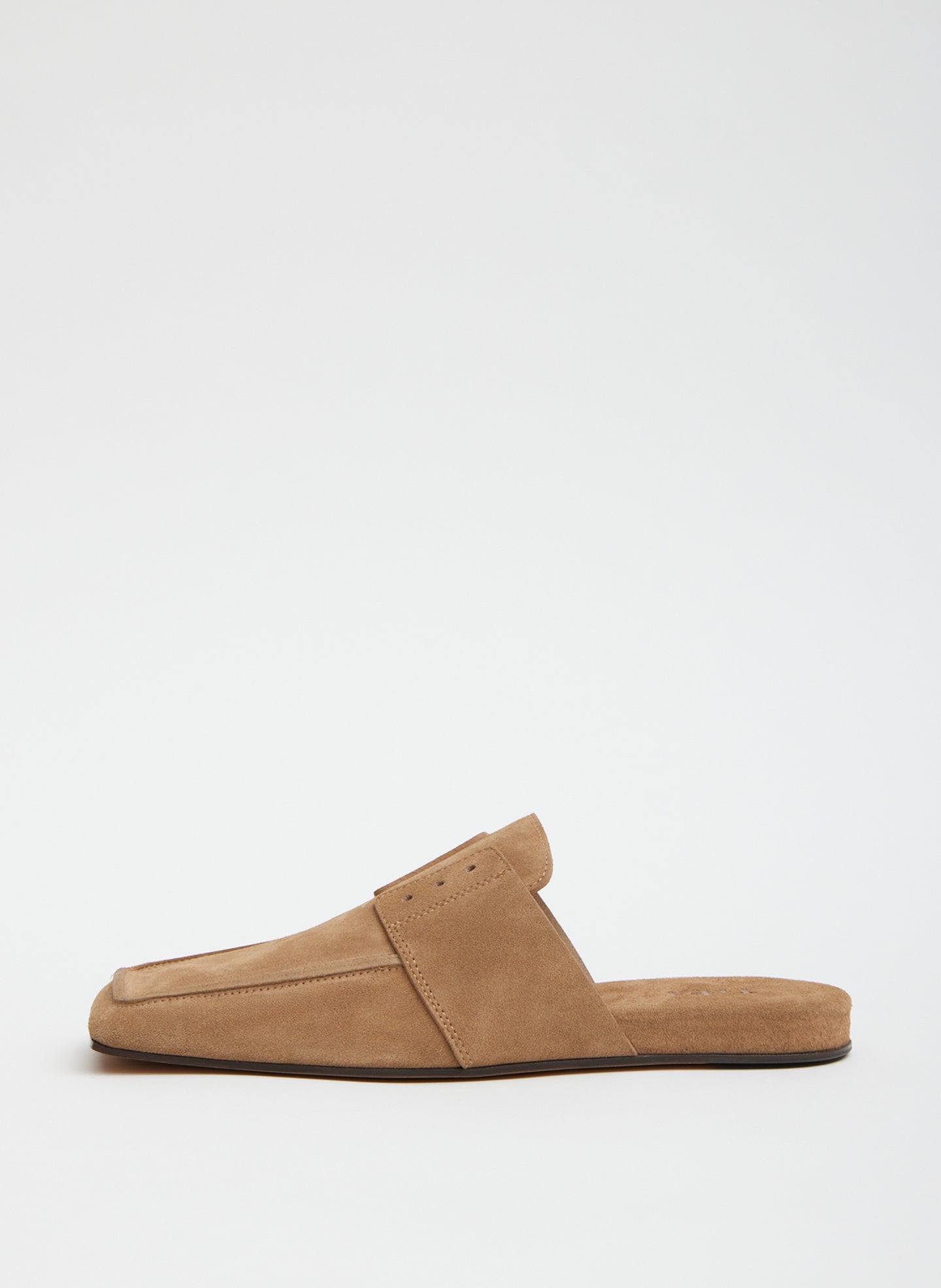 Suede Granger Slide - Tan-1