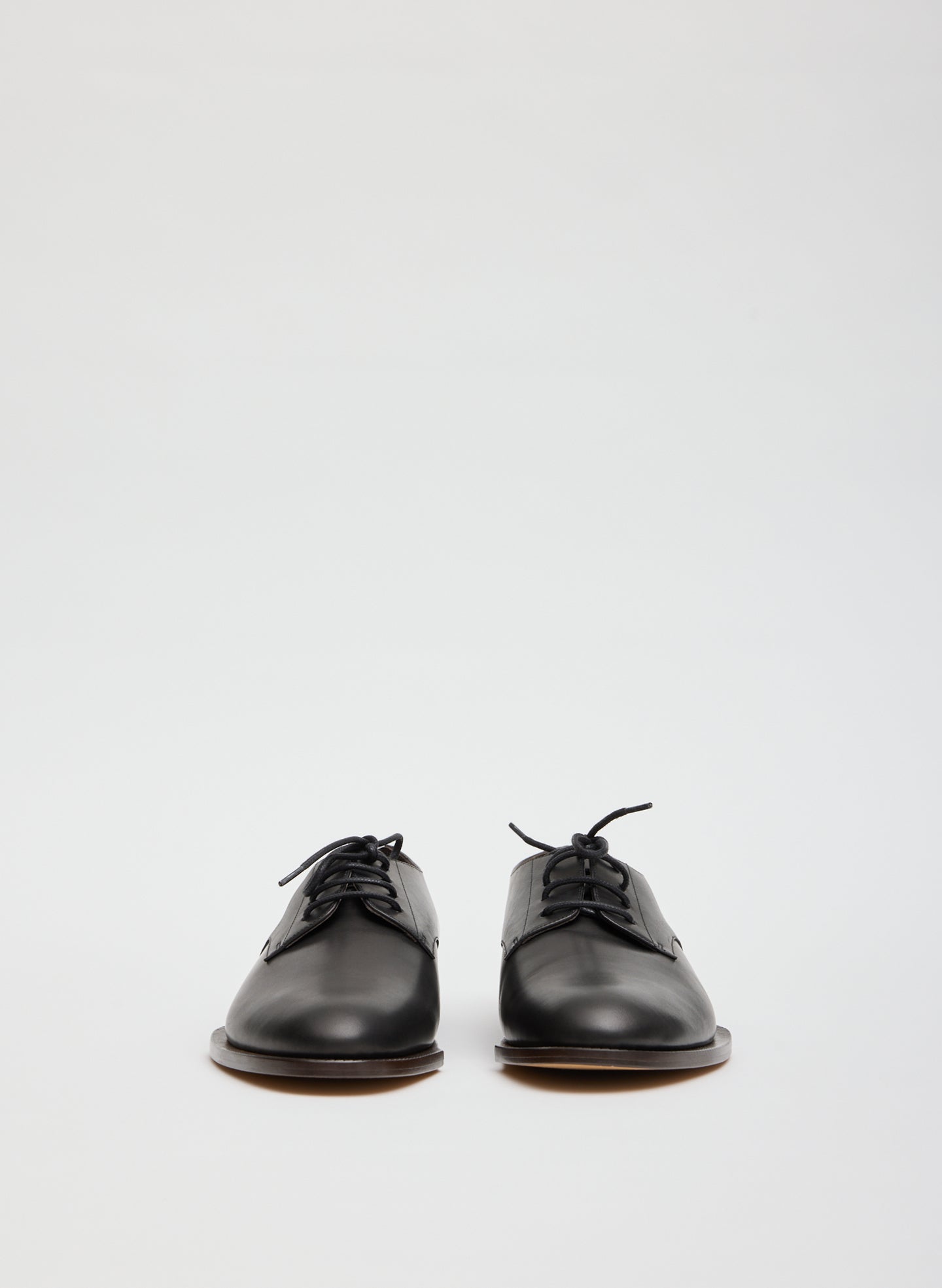 Black Leather Edgar Loafer - front view