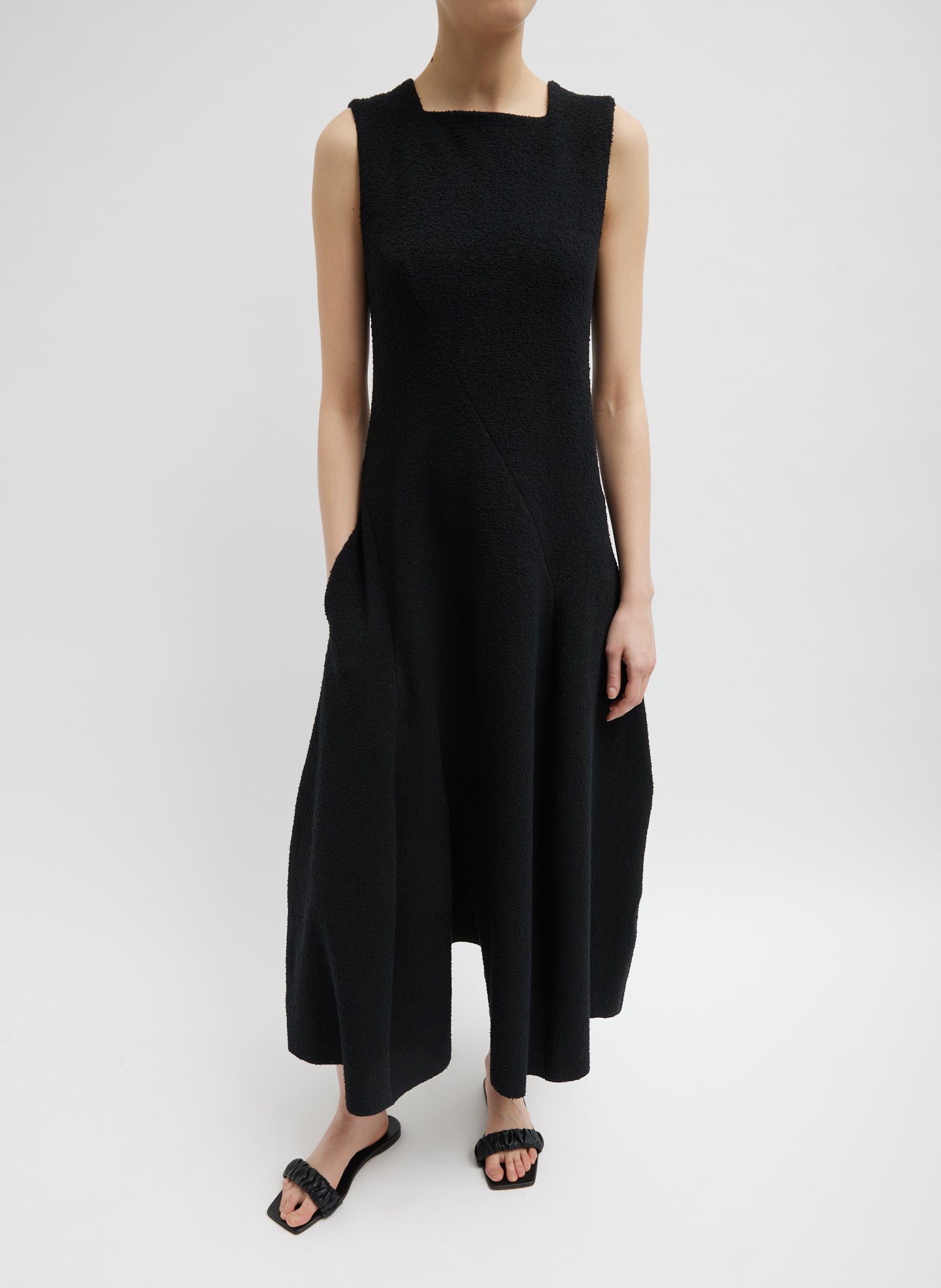 Boucle Knit Sculpted Dress Boucle Knit Sculpted Dress