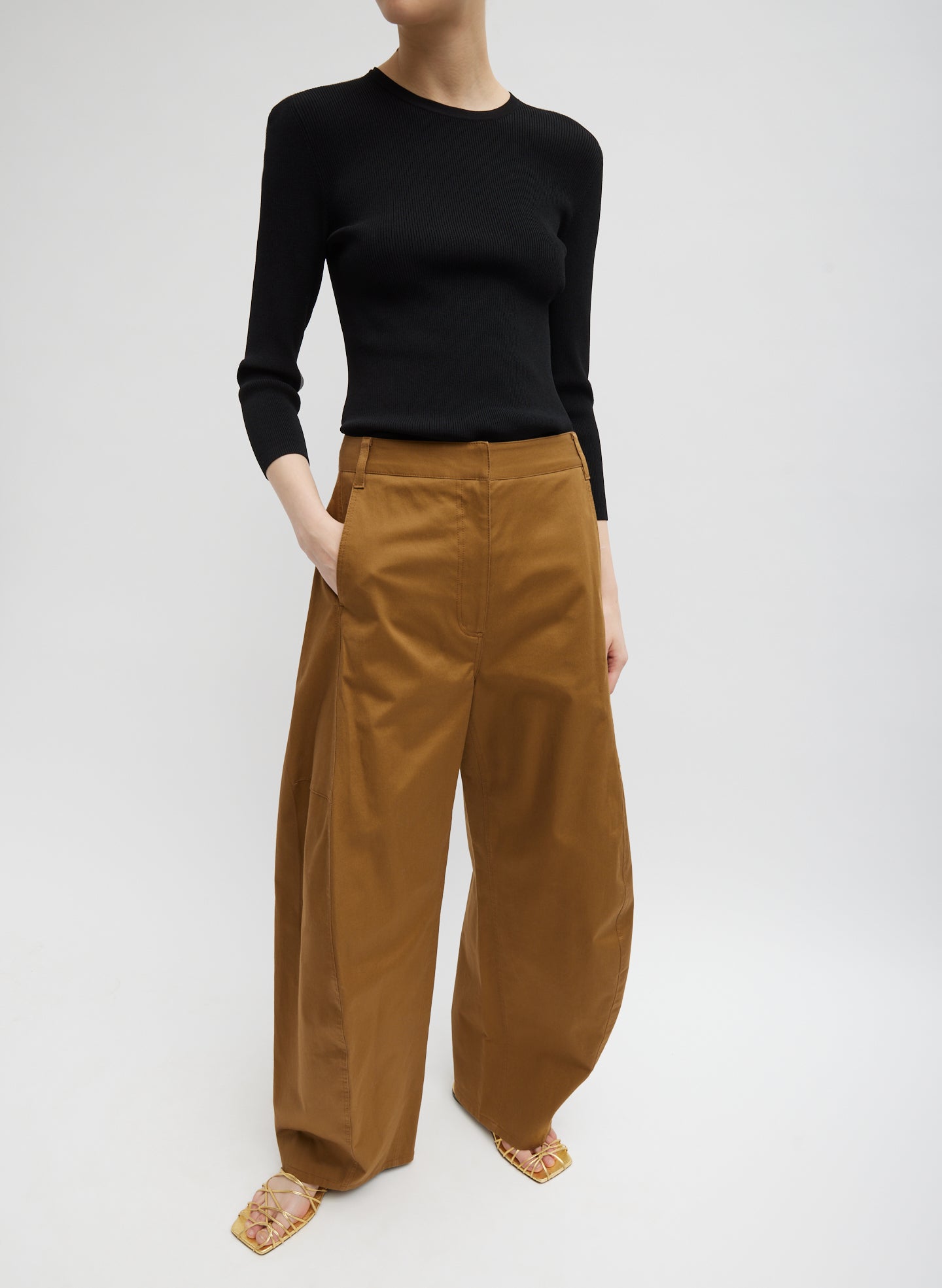 Chino Sid Pant - Regular - Caramel-1