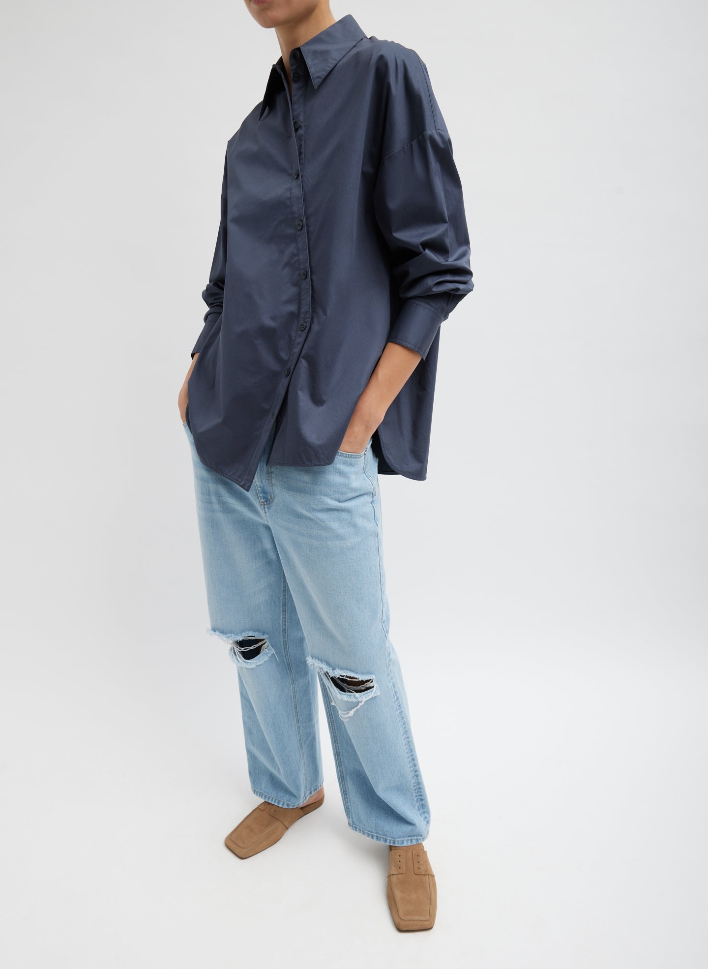 Vintage Wash Denim Ryder Jean - Vintage Blue-1