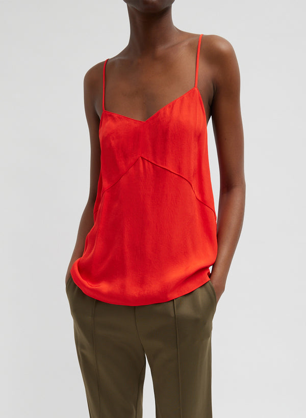 The Slip Cami - Red-1