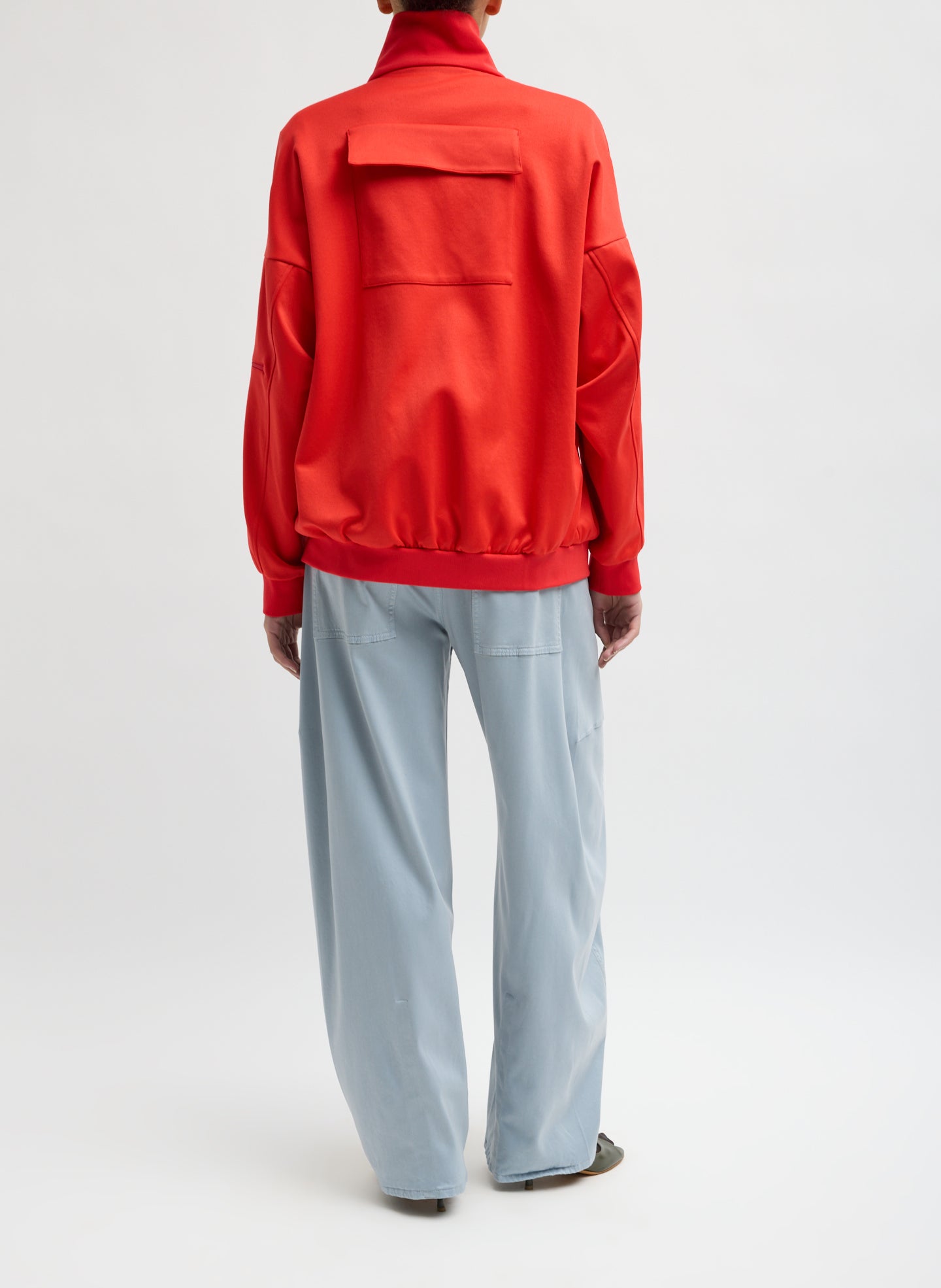 Active Knit Zipper Detailed Track Jacket – Tibi Official