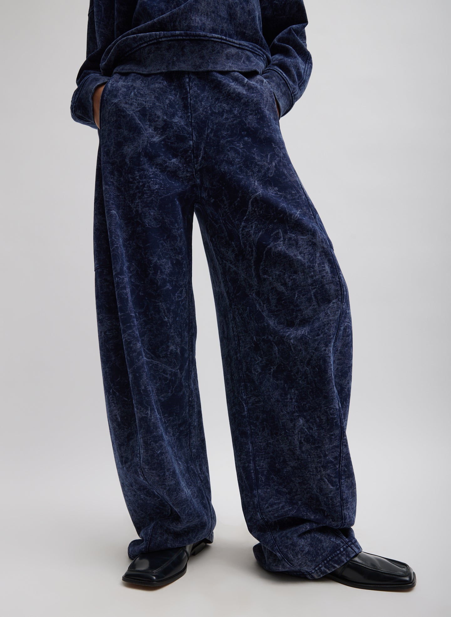 Acid Wash Winslow Sweatpant - Acid Navy-1