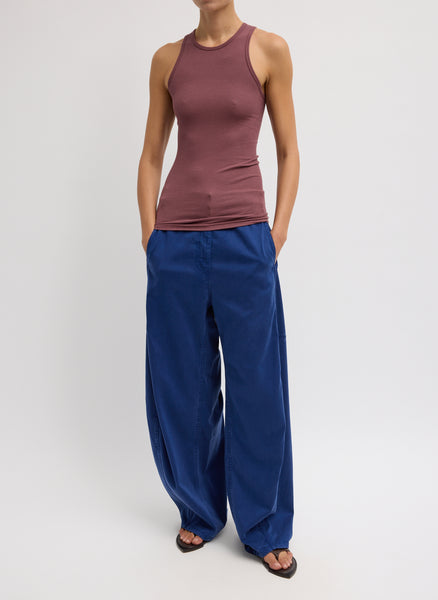 Circular Fine Rib T-Shirt Tank – Tibi Official