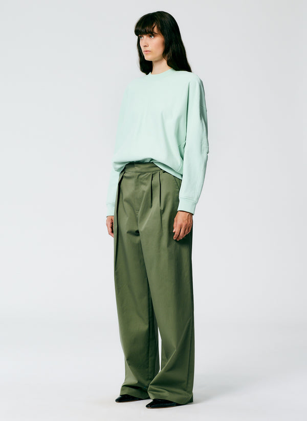 Cocoon Crewneck Sweatshirt – Tibi Official