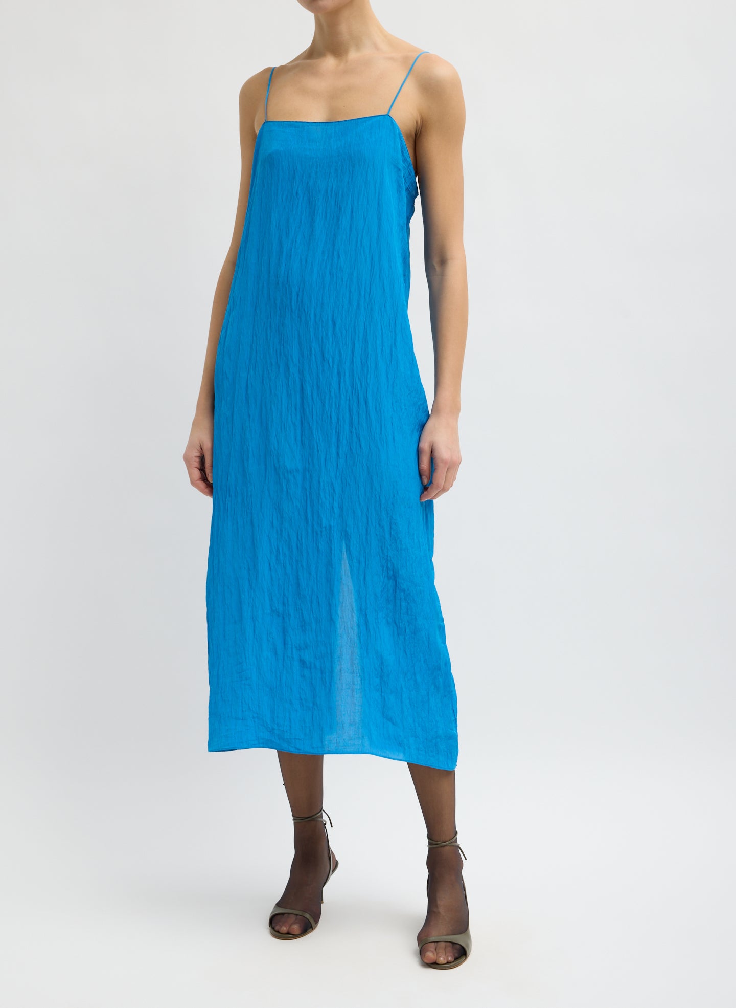 The Crinkle Slip Dress