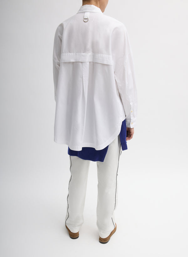 Gabe Oversized Shirt in White