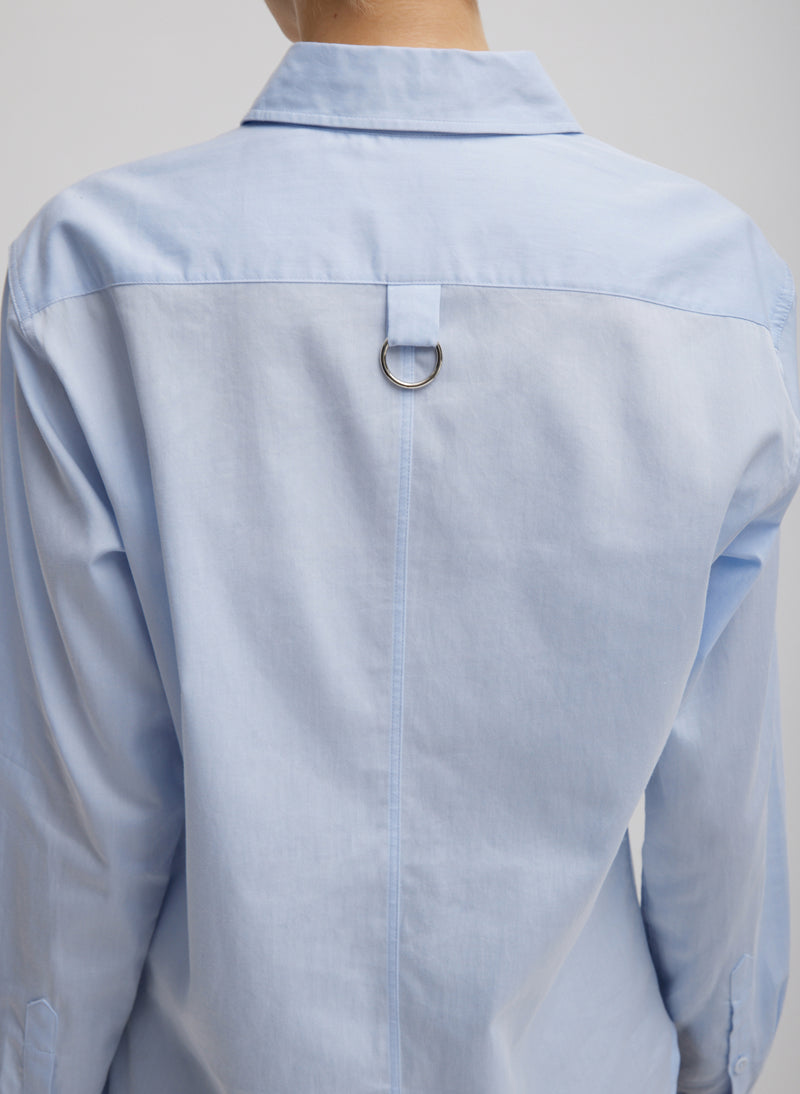 Charlie Men's Slim Shirt Blue-2