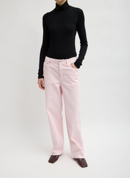 Garment Wash Stretch Twill Slouchy Carpenter Jean – Tibi Official