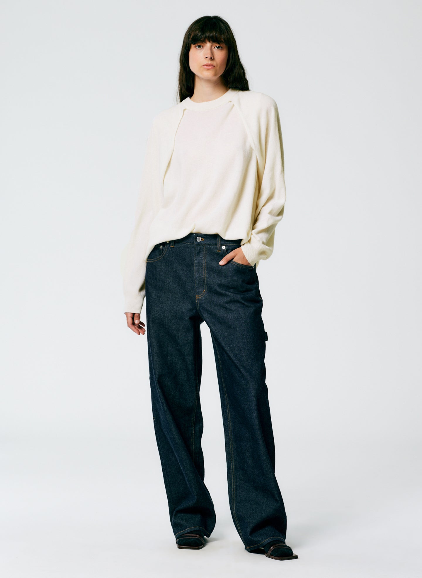 Indigo Denim Sam Jean – Tibi Official
