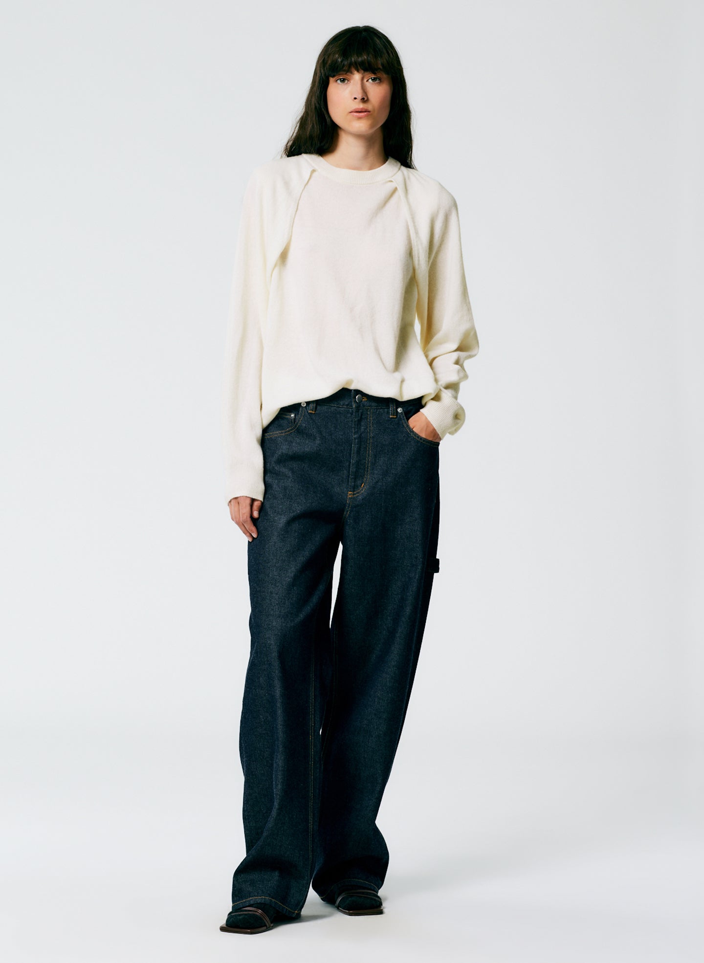 Indigo Denim Sam Jean – Tibi Official