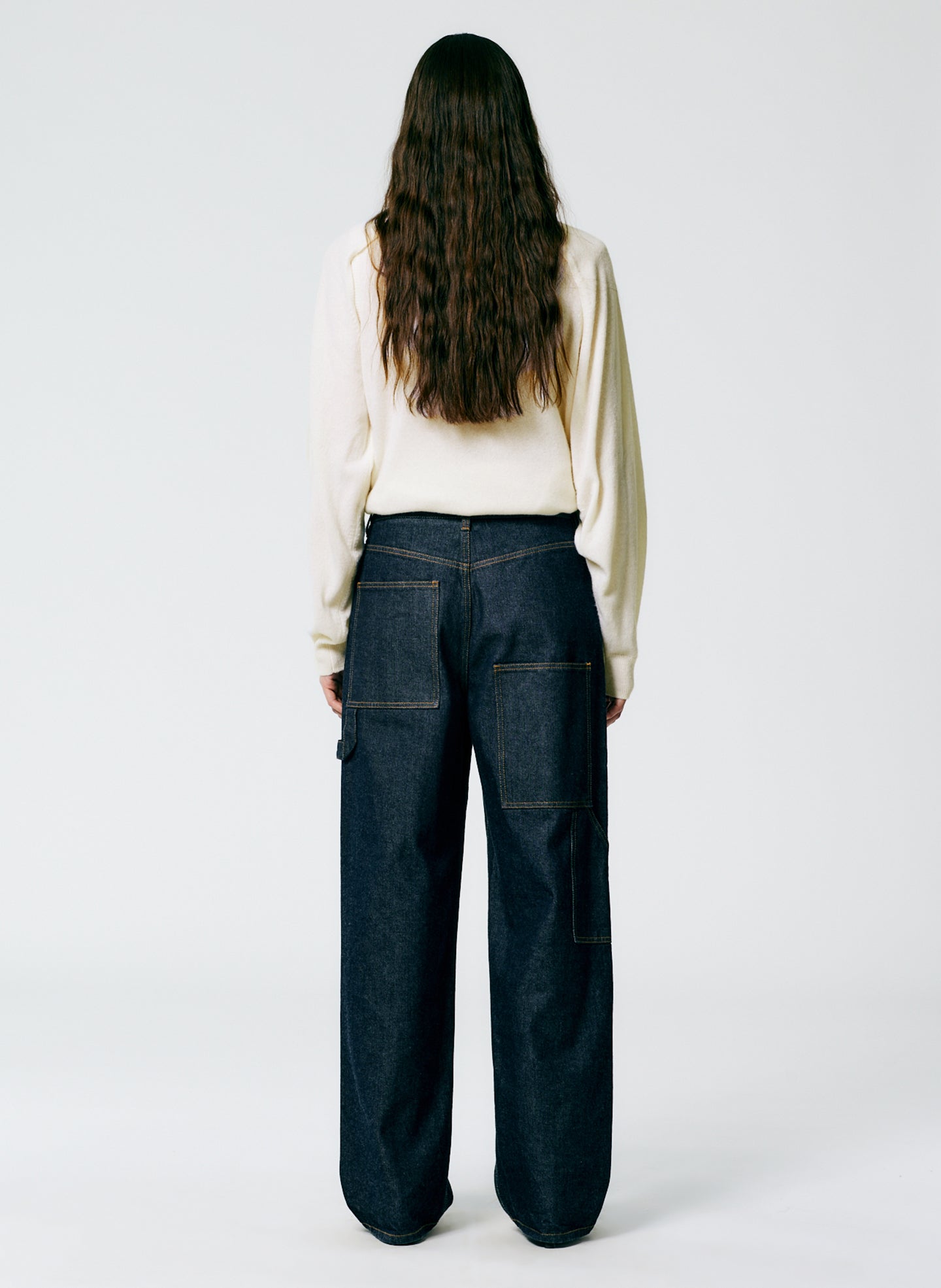 Indigo Denim Sam Jean – Tibi Official