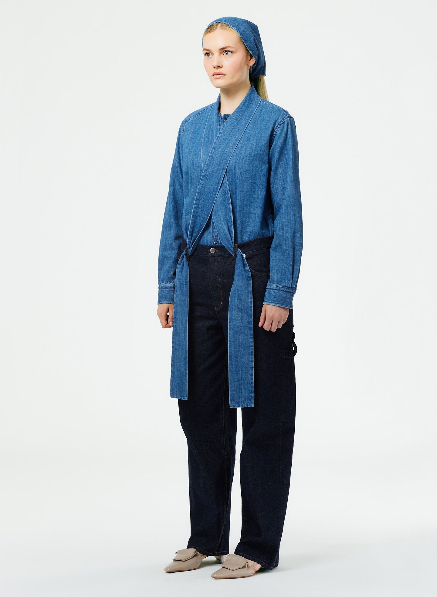 Indigo Denim Sam Jean – Tibi Official
