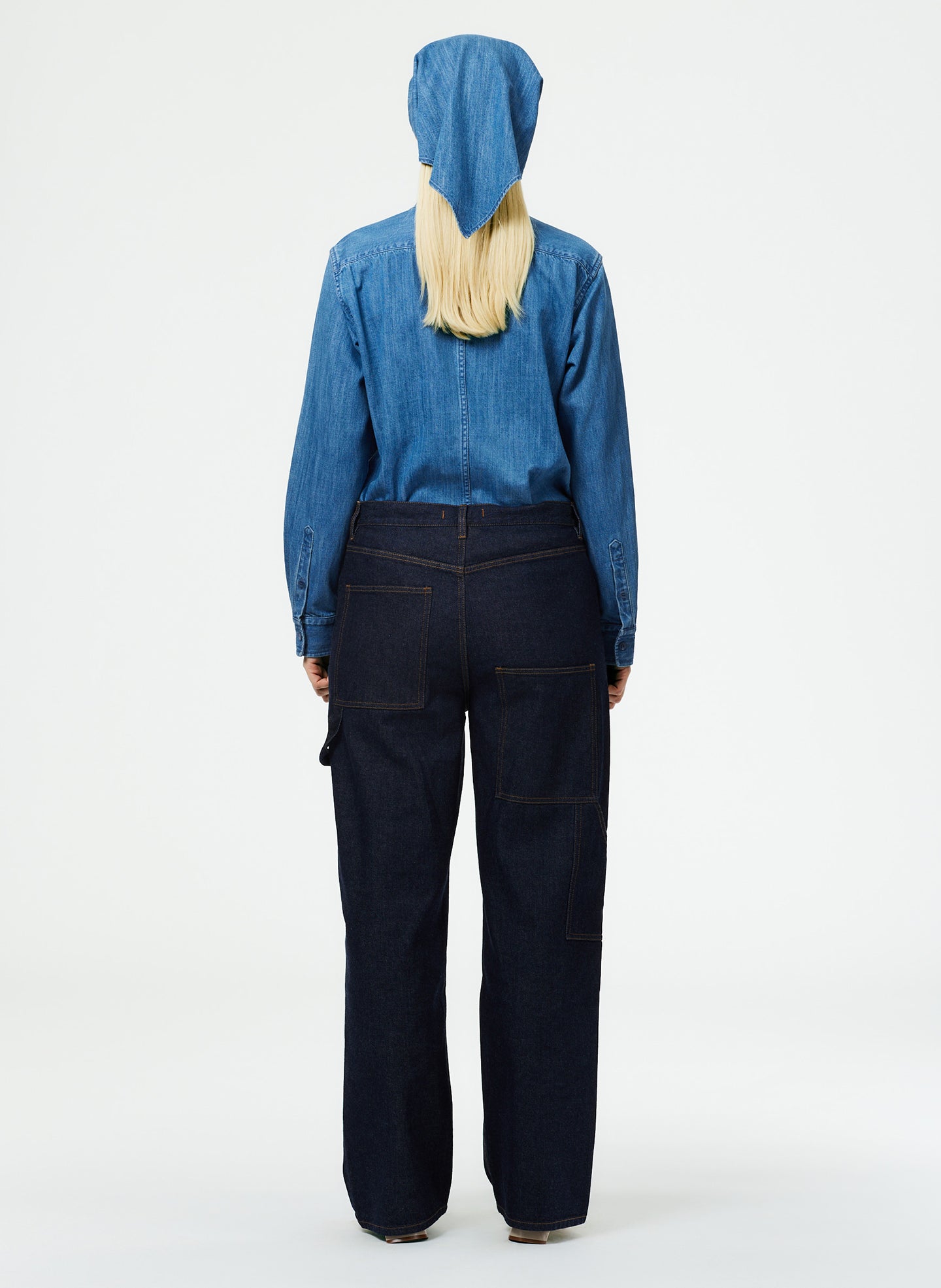 Indigo Denim Sam Jean – Tibi Official