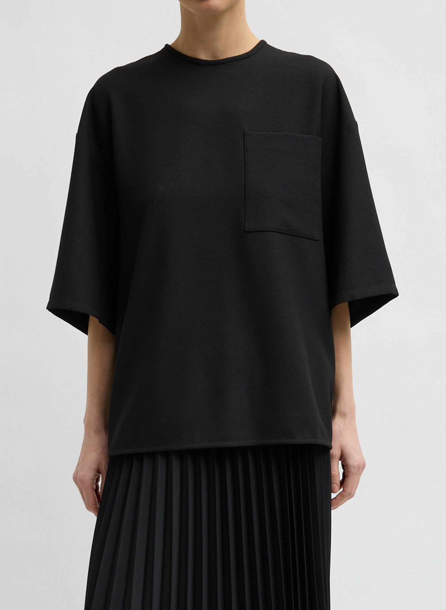 ミィ Mica Crepe Easy T-Shirt – Tibi Official