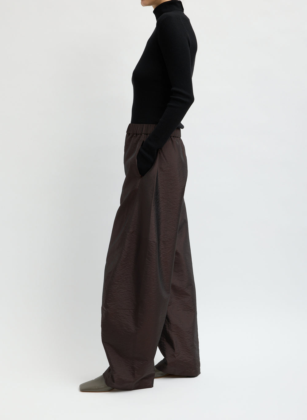 Tibi Crispy Nylon Winslow Pant – Tibi Official