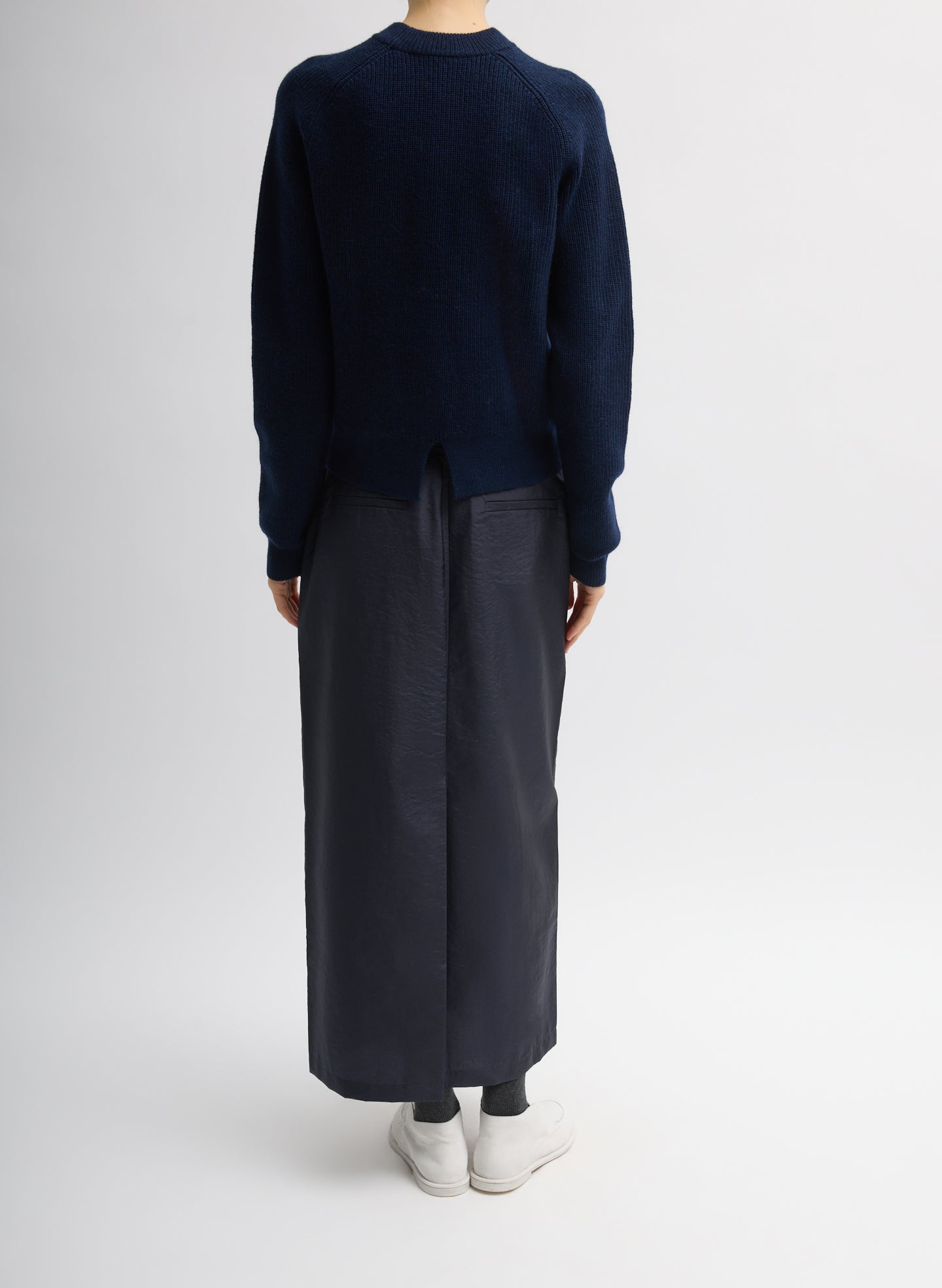 Crispy Nylon Maxi Skirt – Tibi Official