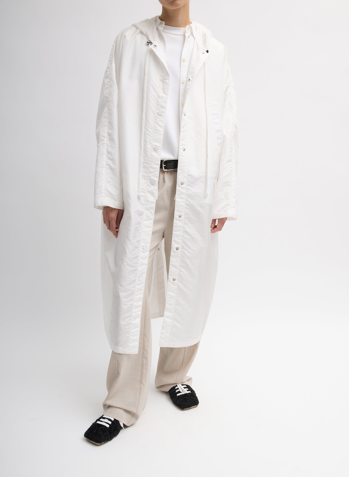 Nylon Packable Hooded Coat | OVY