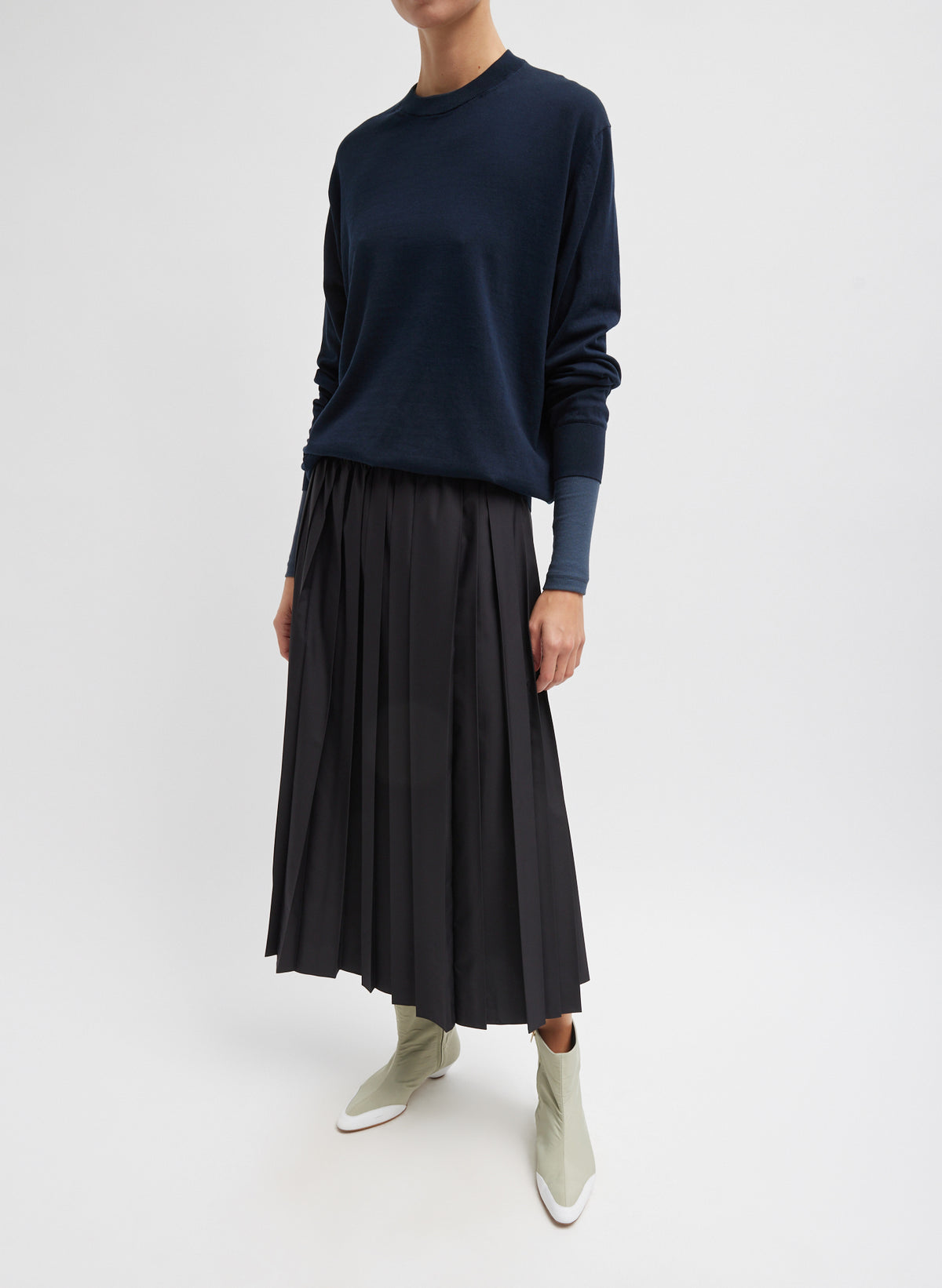 Pull-string pullover pantskirt main image 0