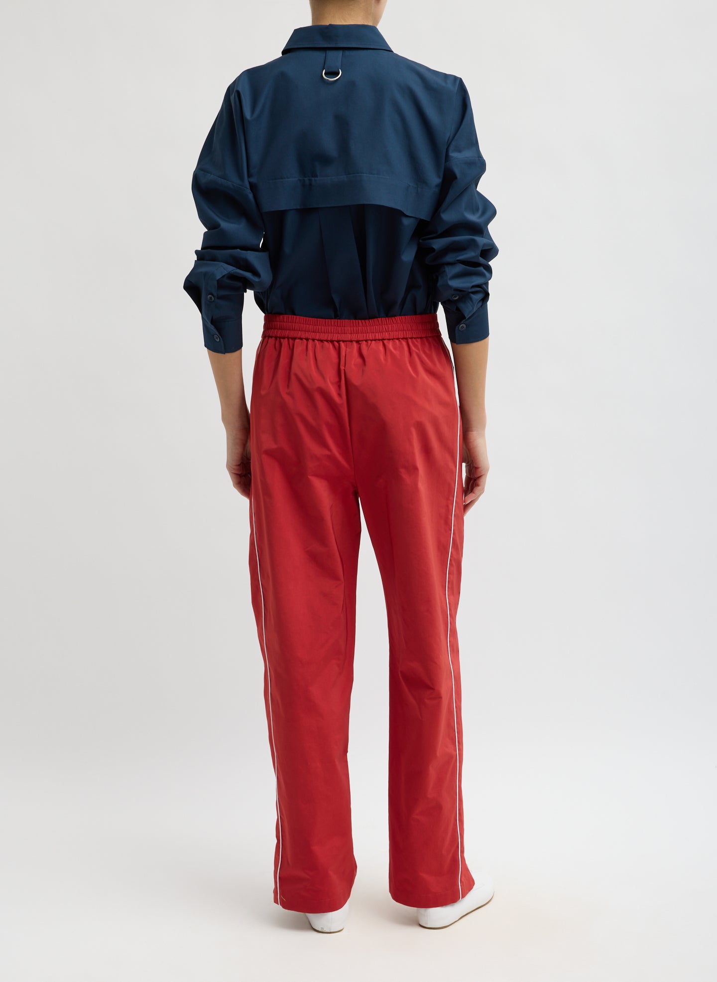 Nylon Piped Jogger – Tibi Official