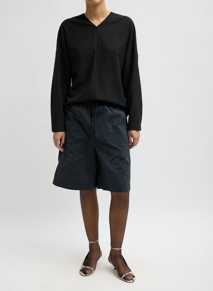 あゆひ Tibi Deuxieme Classe SHINY NYLON Nylon Easy Short – Tibi Official
