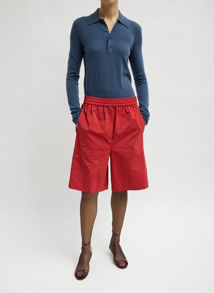 T000NW4156-NYLONEASYSHORT-RED-