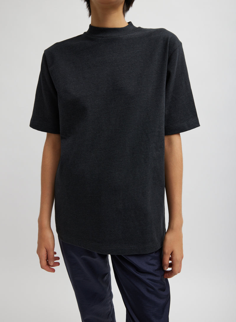 Perfect Unisex T-Shirt Charcoal Grey-1