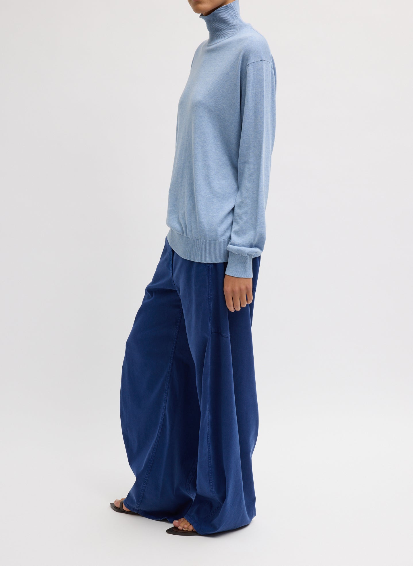 Reactive Garment Dyed Stretch Twill Sid Pant – Tibi Official