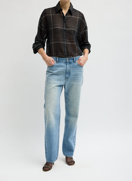 Selvage Denim 5 Pocket Alec Jean – Tibi Official