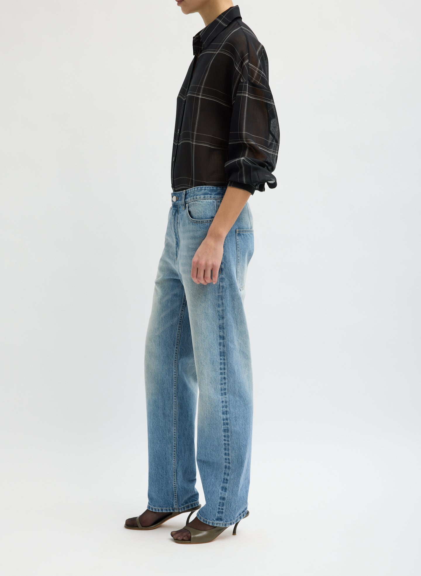 Selvage Denim 5 Pocket Alec Jean – Tibi Official