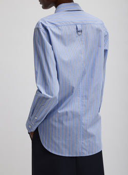 Striped Shirting Charlie Men's Slim Shirt Blue Multi-4