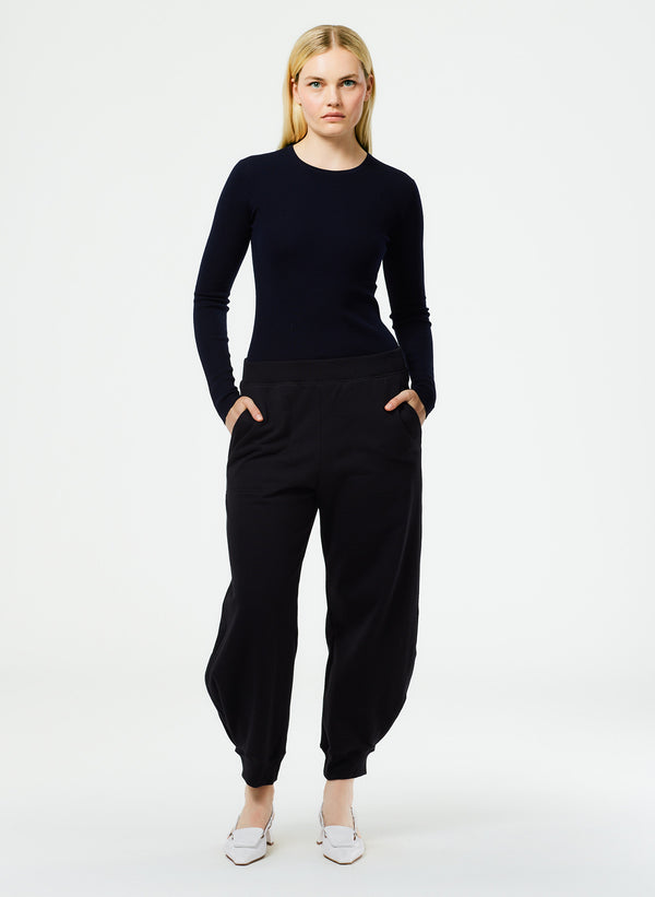 Calder Sweatpant – Long - Black-3