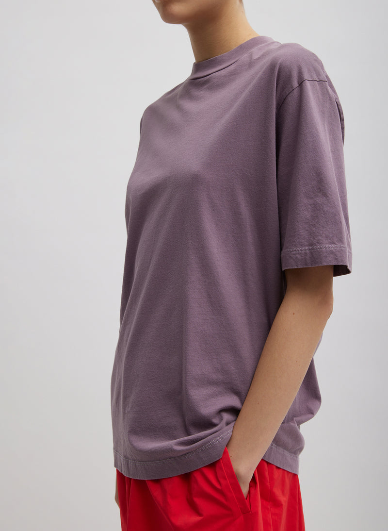 Mock Neck Sleeveless T-Shirt – Tibi Official
