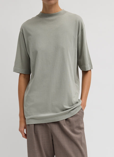 Mock Neck Unisex T-Shirt – Tibi Official