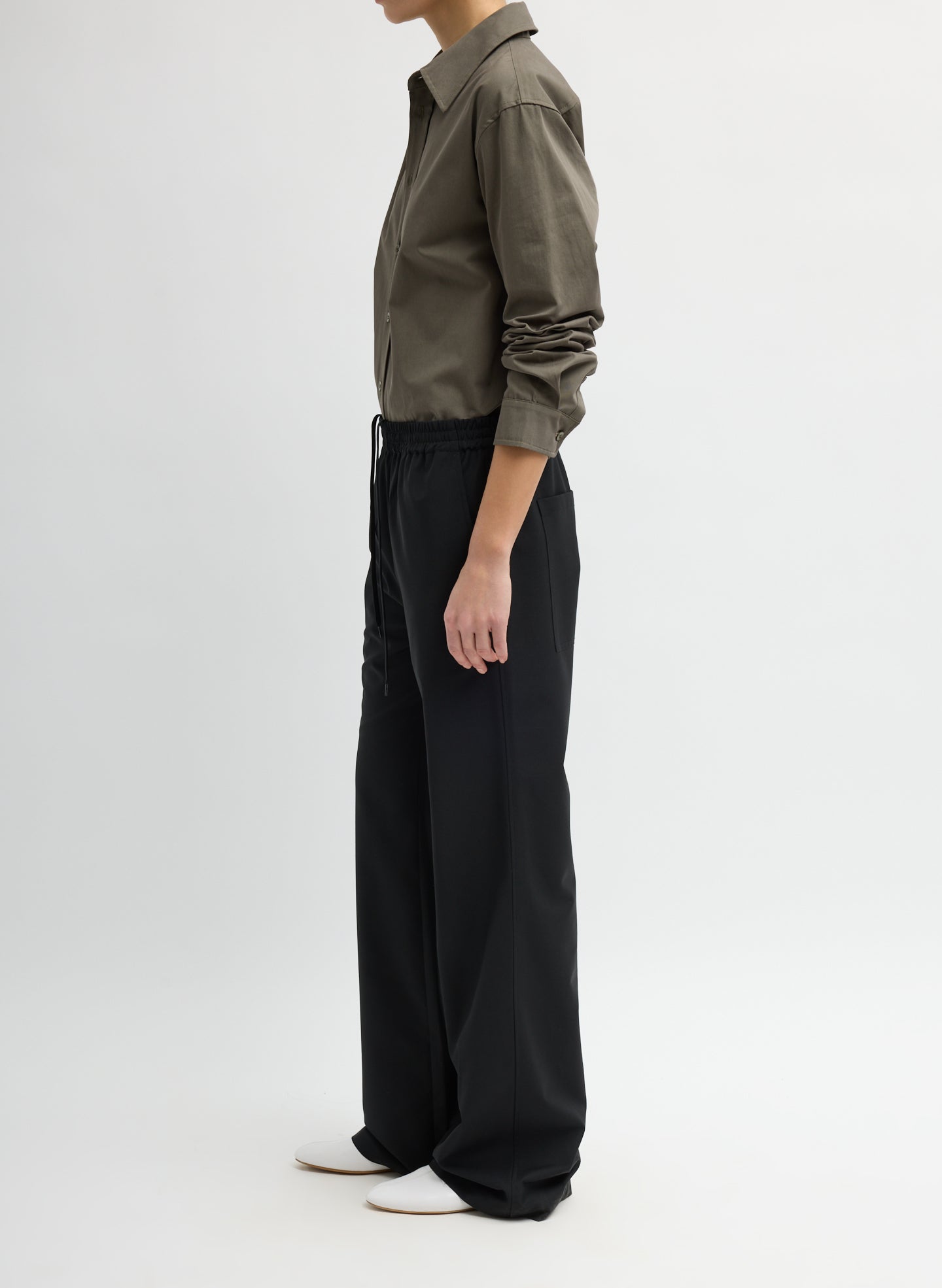 Tropical Wool Charles Trouser – Tibi Official Tropical Wool Charles Trouser – Tibi Official