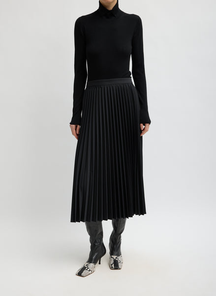 Tropical Wool Pleating Sunray Skirt – Tibi Official